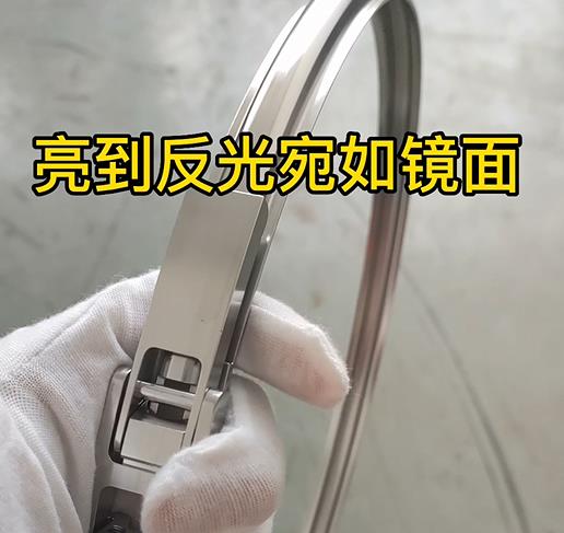 华南热作学院不锈钢箍抛光效果